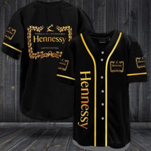 Hennessy Beer Baseball Jersey, Gift For Beer Lover, Hennessy Beer Baseball Jersey
