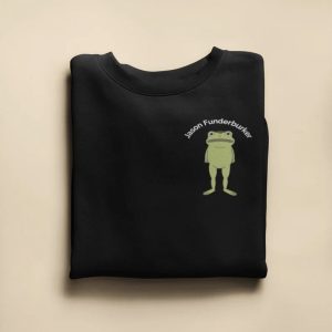 Over The Garden Wall Frog Crewneck Sweatshirt, Animals Lover Gift Sweatshirt For Men Women