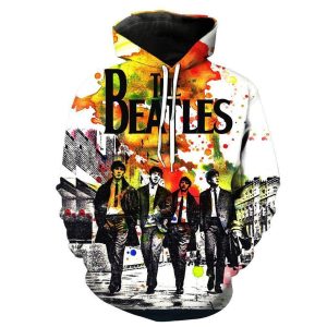 The Beatles Band 3D All Over Printed Hoodie And Zip Hoodie For Men Women, Beatles Lover Gift Idea